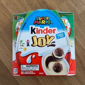 Kinder Super Mario Egg 6 pack  - NEW in package